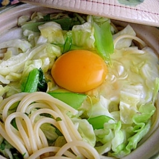 お手軽野菜スープスパ♪